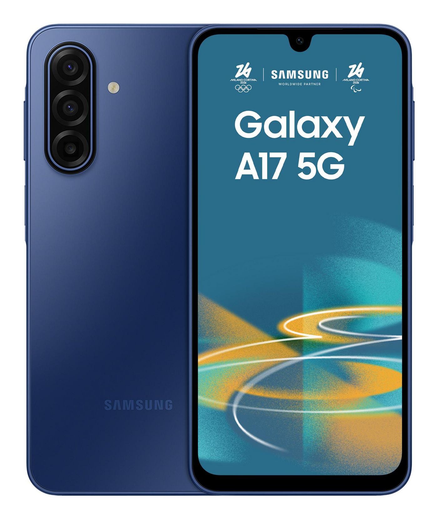 Samsung Galaxy A17 5G – blau, 6,7", 1080 × 2340, Android 15, 128 GB, 4 GB, Hybride Dual-SIM, 5G, IP54