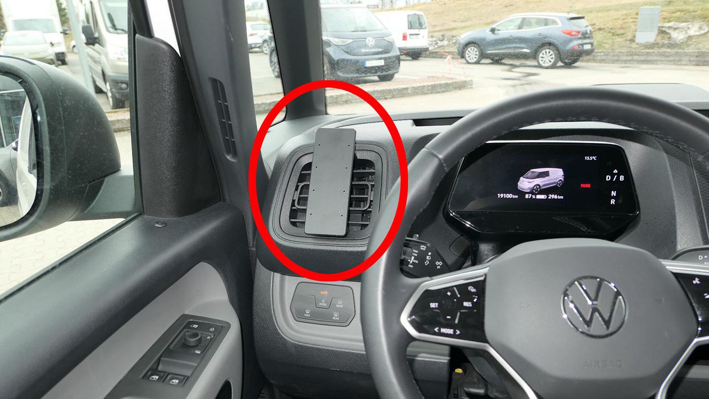 Brodit Proclip – Auto-Halterung – für Volkswagen ID. Buzz Cargo (2023–2024) – Schwarz