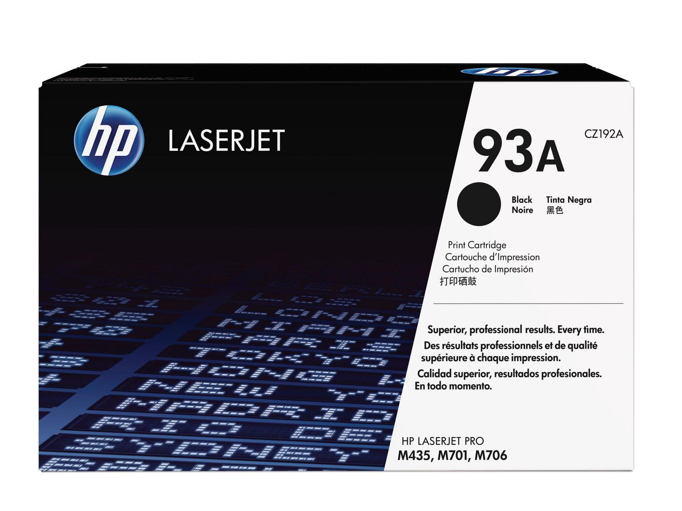 HP Toner 93A – schwarz, 12000 Seiten