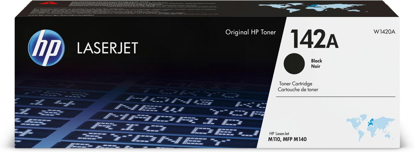 HP Toner 142A – Schwarz, 950 Seiten – für Mono-Laserdrucker/Multifunktionsgeräte