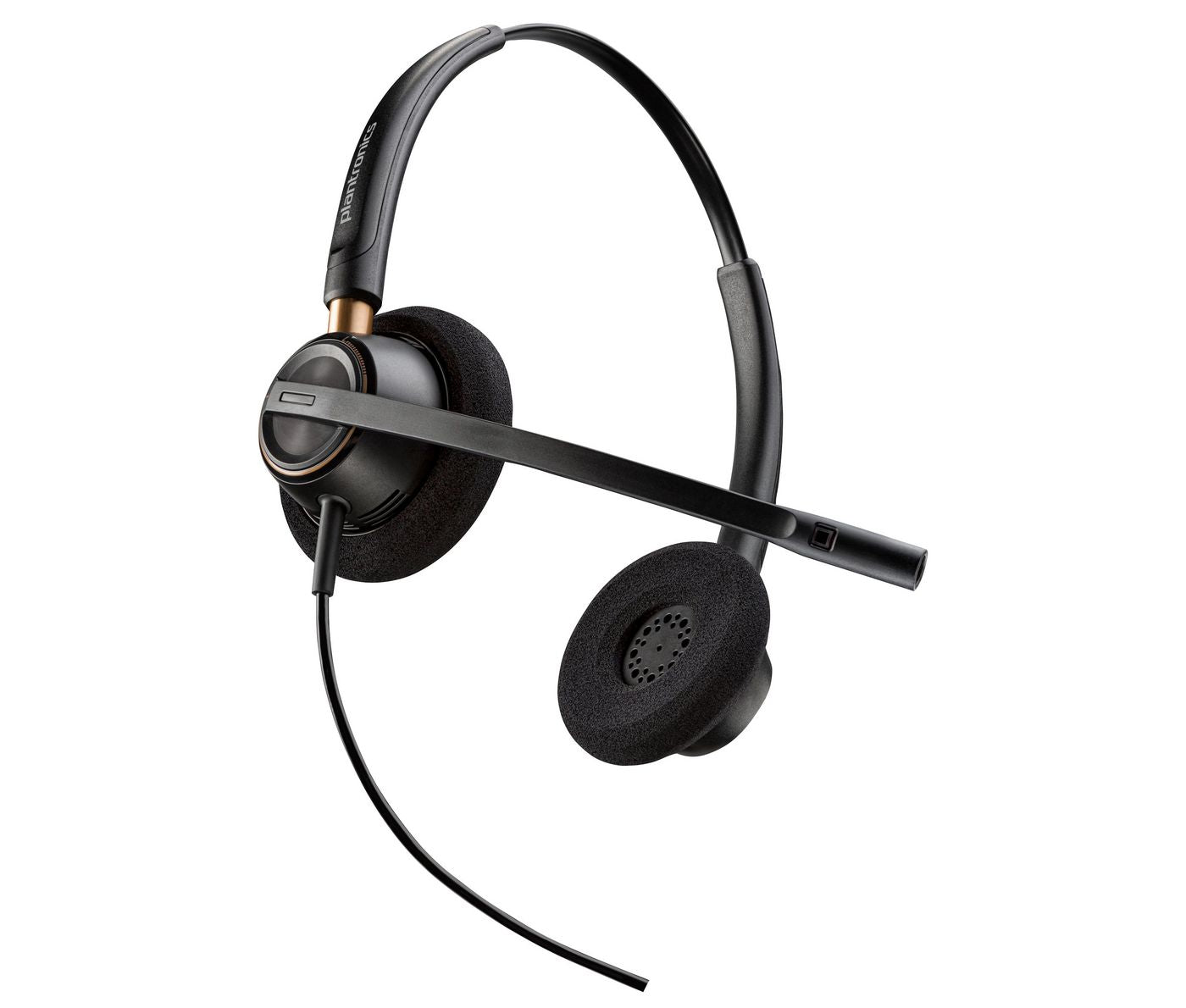 Poly EncorePro 525 M – Headset – kabelgebunden – schwarz, Teams-kompatibel