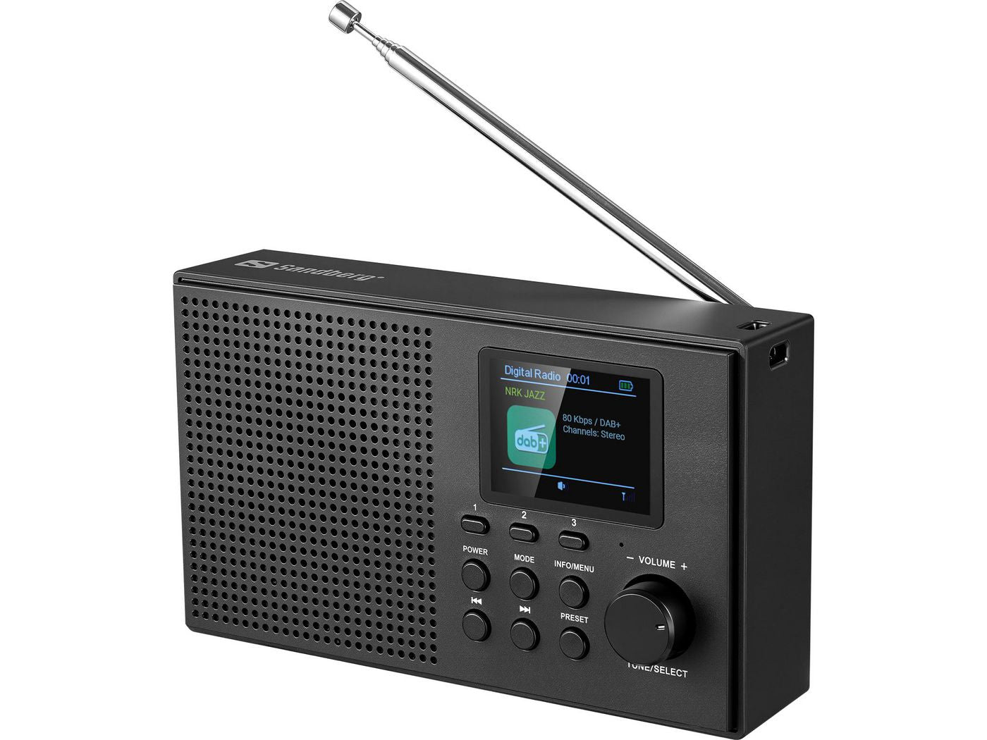 Sandberg 421-39 – Bluetooth-Lautsprecher – DAB+, Wiederaufladbar