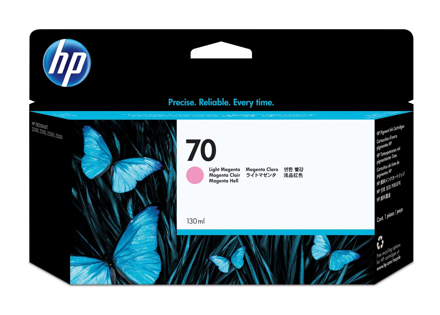 HP Tintenpatrone 70, Magenta