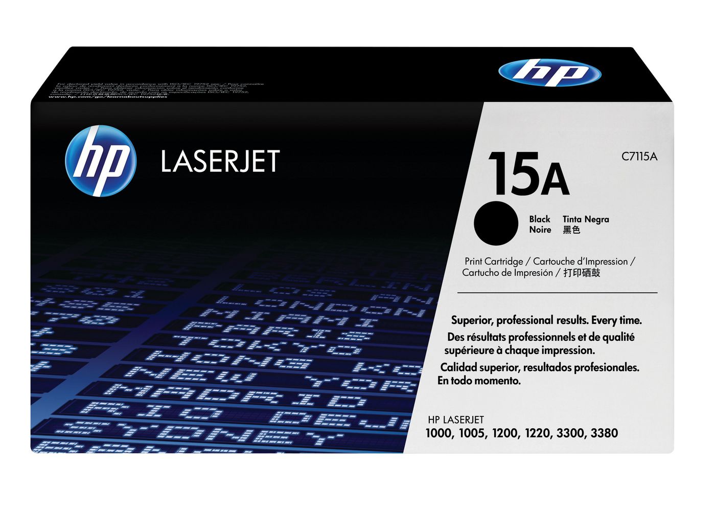 HP Toner 15A – schwarz, 2500 Seiten