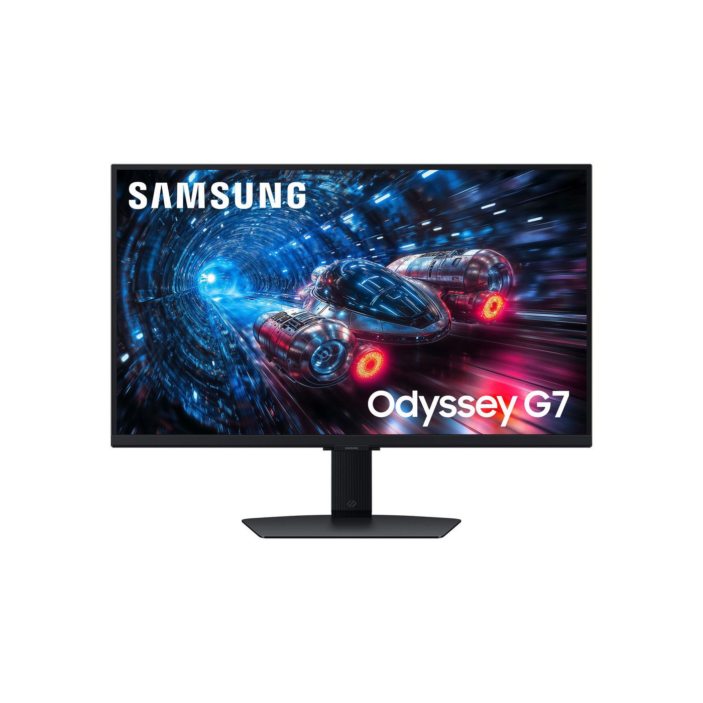 Samsung G70F – Monitor, 27", 3840 × 2160 (UHD 4K), IPS, 360 Hz, 350 cd/m², VESA 100 × 100, Schwarz