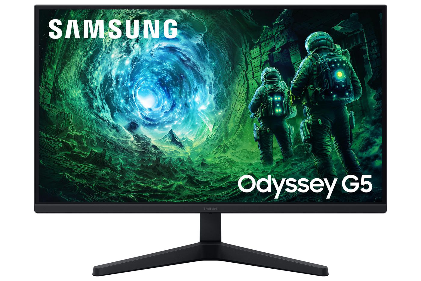 Samsung G53F – Monitor, 27", 2560 × 1440 (WQHD), LCD, Schwarz