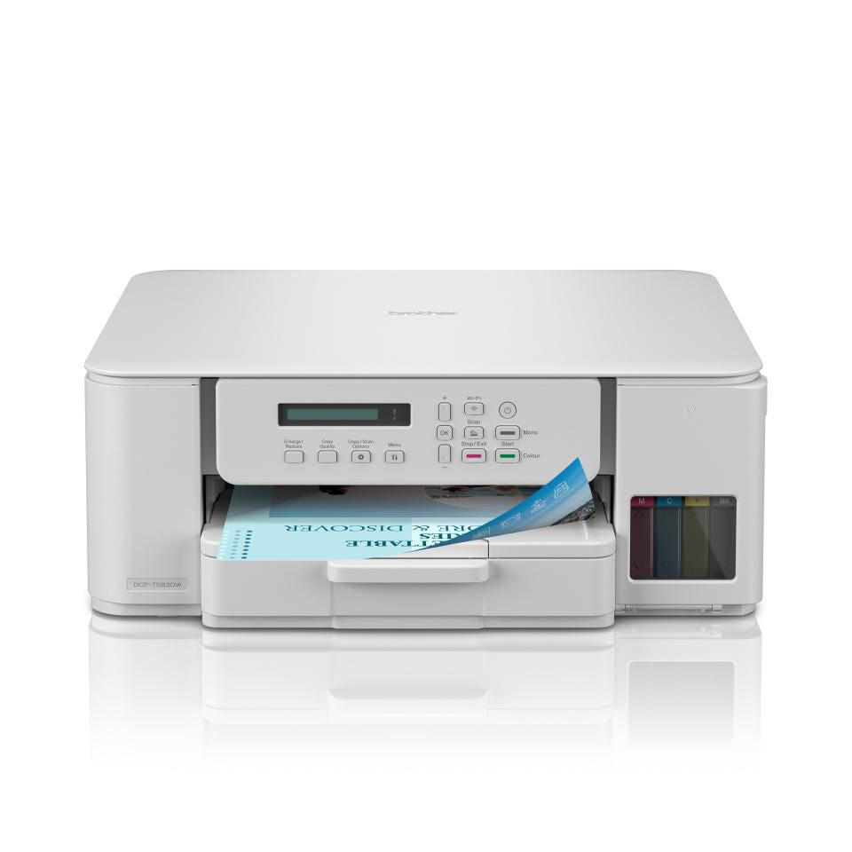 Brother DCP-T583DW 6 Farbtintenstrahl-Multifunktionsdrucker, A4, 3-in-1, Duplex, WLAN, AirPrint, Mopria