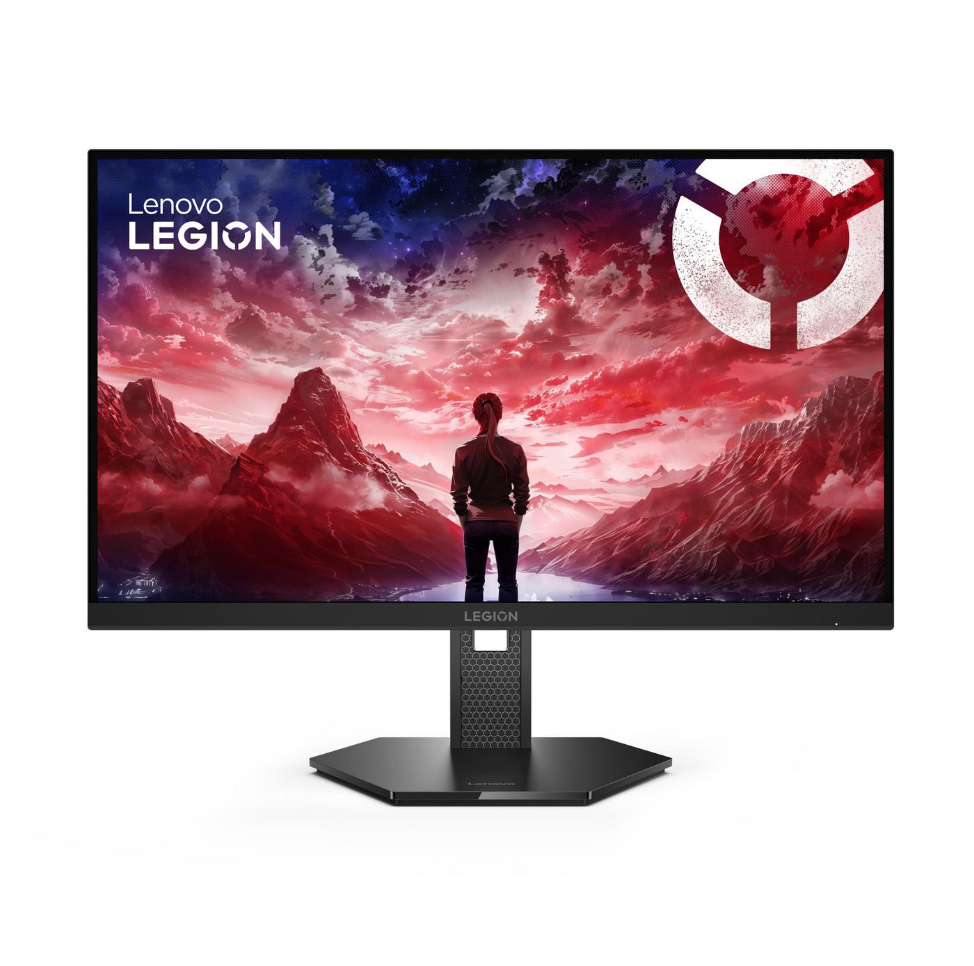 Lenovo Legion 27U-10 – Monitor, 27", G-SYNC kompatibel, FreeSync Premium, VESA 100 × 100, Raven Schwarz