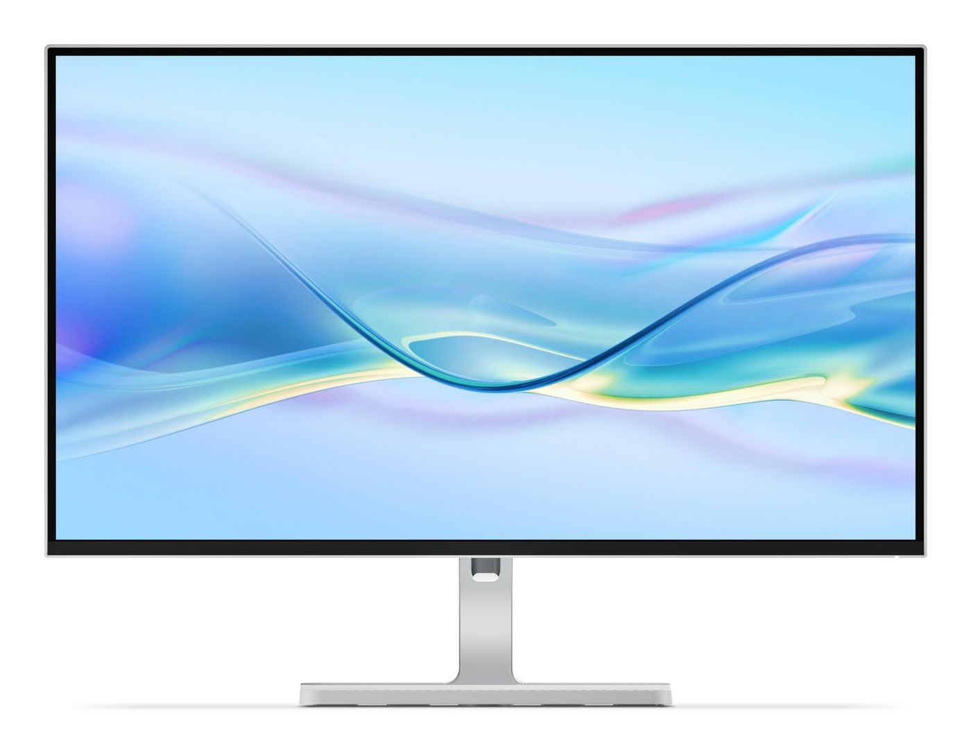 Lenovo L27H-4A – Monitor, 27" 2560 × 1440 (WQHD), IPS, 100 Hz, 350 cd/m², VESA 100 × 100, Cloud Grey