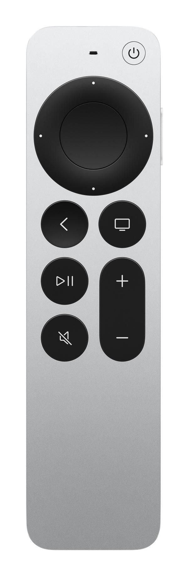Apple TV-Fernbedienung – für TV 4K (3. Generation), TV 4K (2. Generation), TV 4K (1. Generation) u. a., IR, Bluetooth
