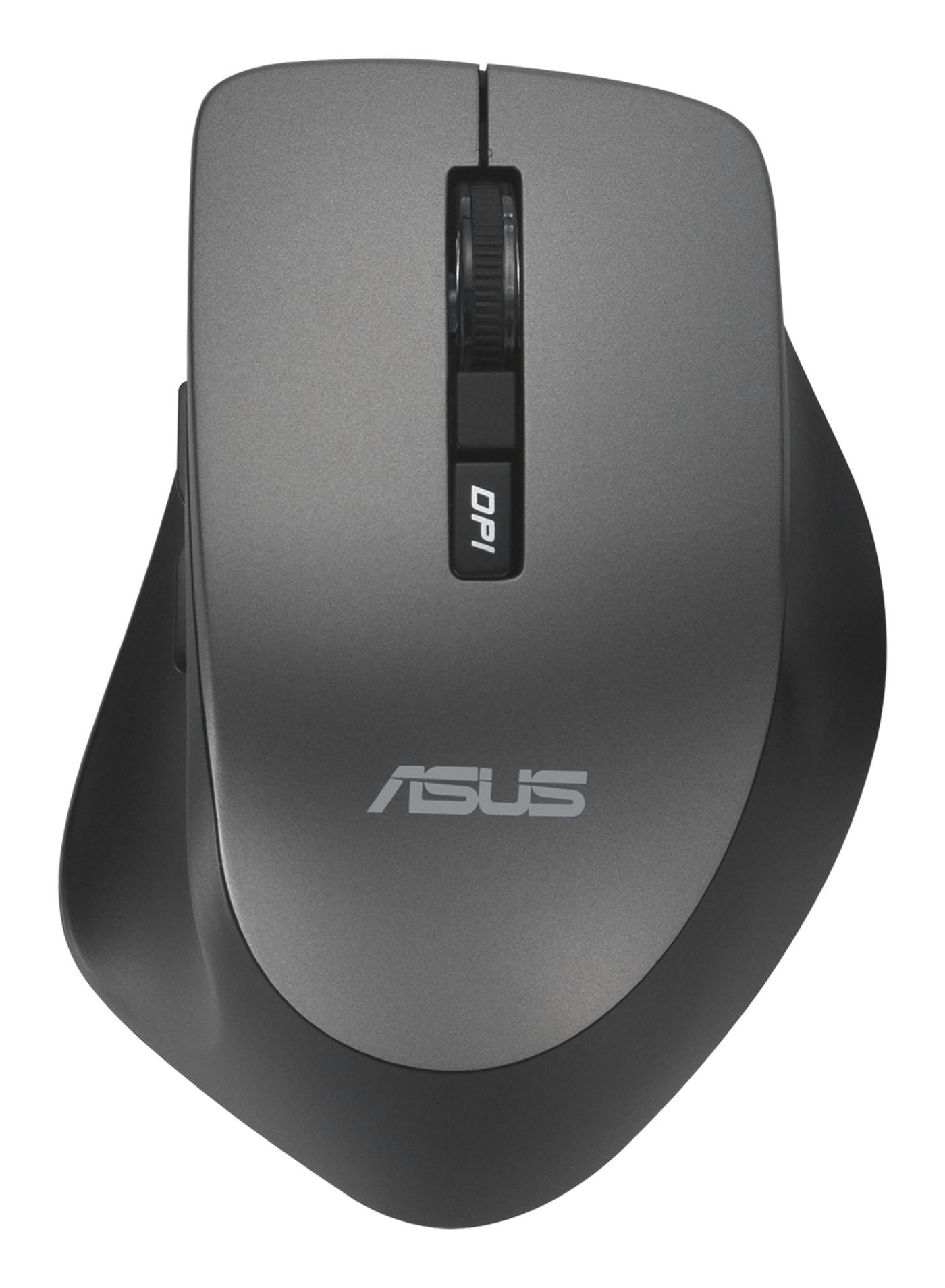 ASUS WT425 – Maus – Kabellos (2,4 GHz), 1600 DPI, rechts, Schwarz/Grau
