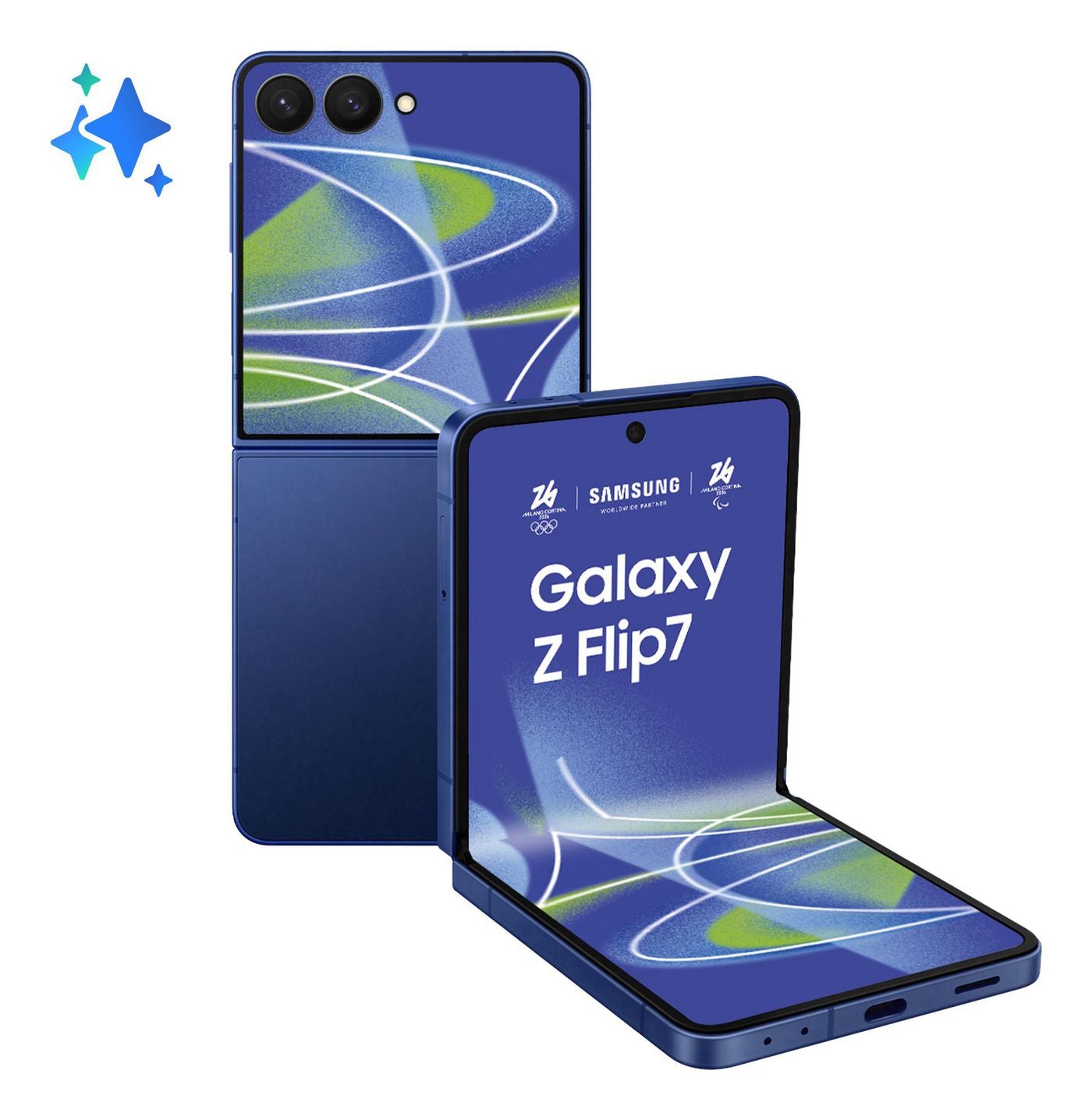 Samsung Galaxy Z Flip7 – 6,8" – 512 GB – Blue Shadow