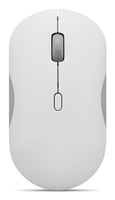 Lenovo 350 Maus – Maus – Kabellos (Bluetooth), 2400 DPI, Beidhändig, Grau