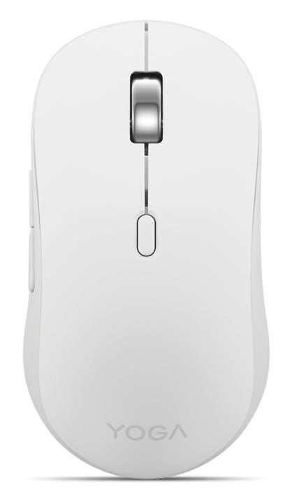 Lenovo Yoga Mouse Office – Maus – Kabellos (Bluetooth), beidhändig, Weiss