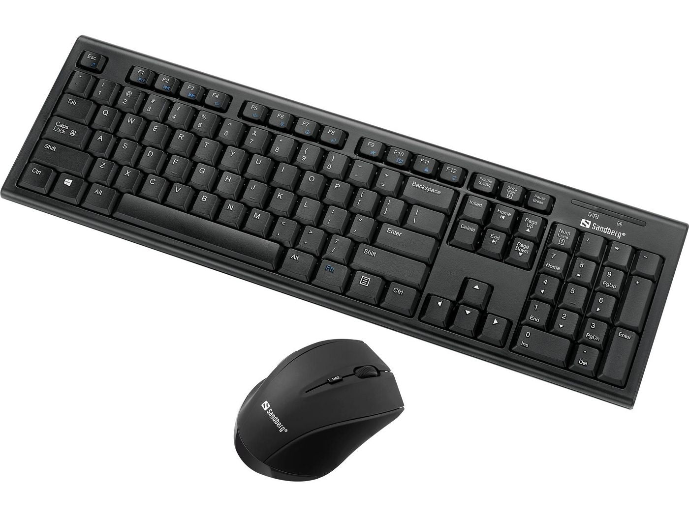 Sandberg Kabelloses Tastatur- und Maus-Set
