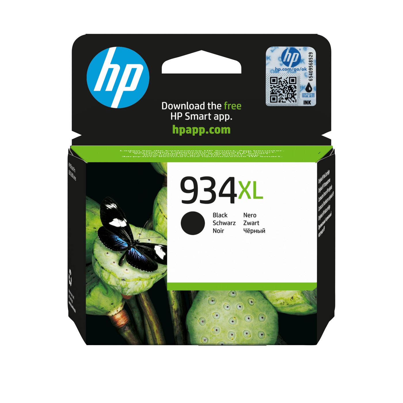HP Tintenpatrone 934XL, Schwarz