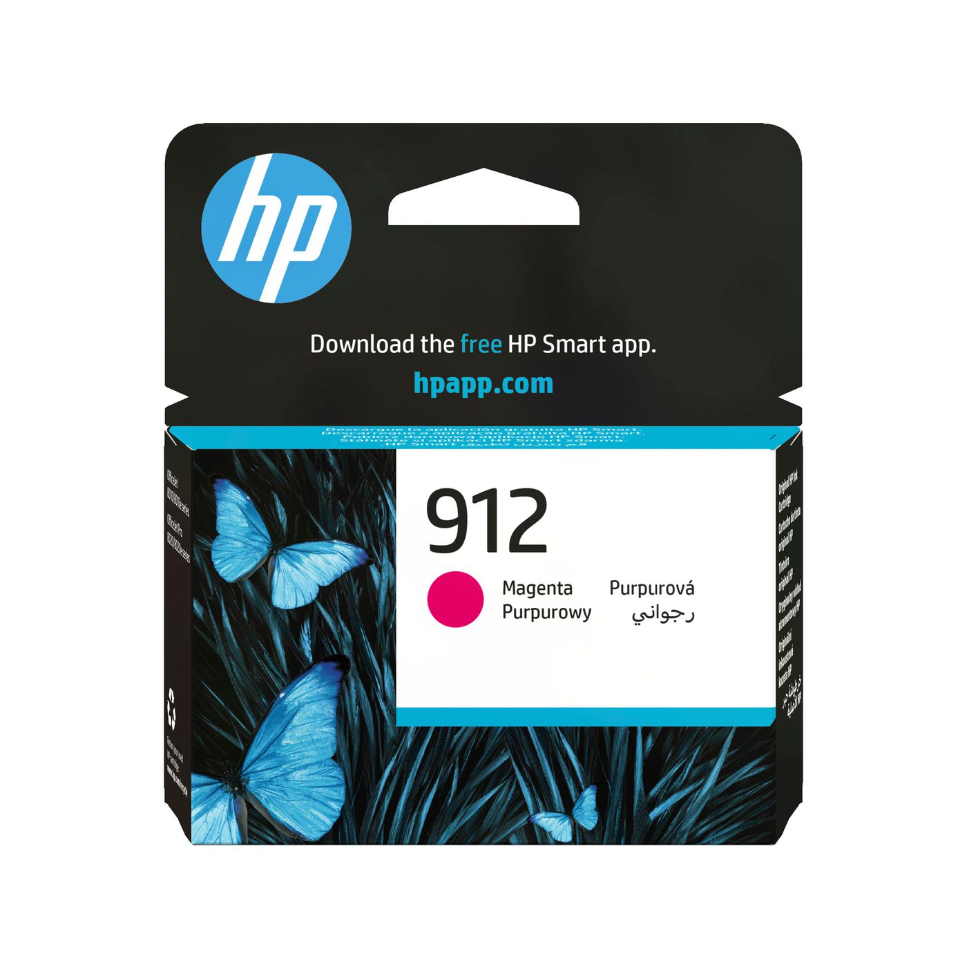 HP 912 Magenta Tintenpatrone (Original) – 315 Seiten