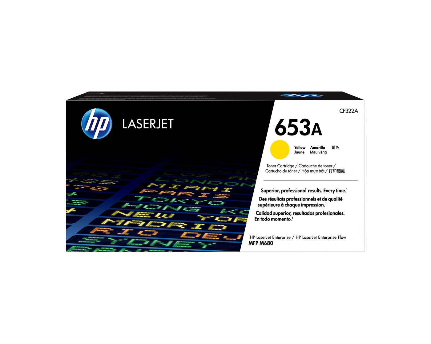 HP Toner 653A – Gelb, 16500 Seiten