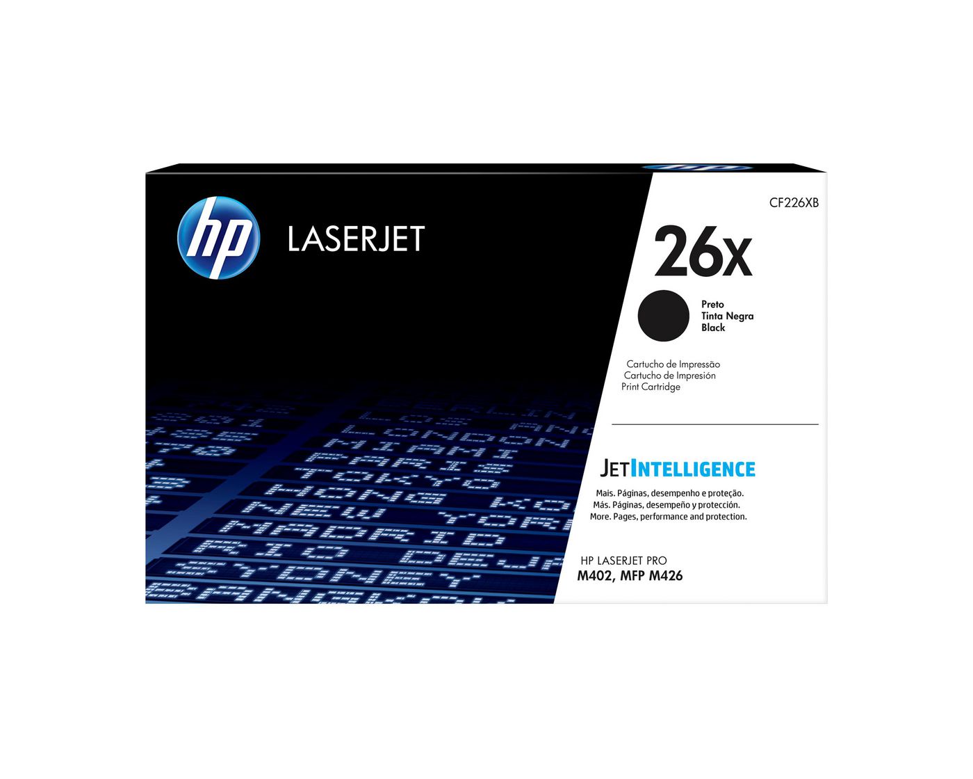 HP Toner 26X – schwarz, 9000 Seiten