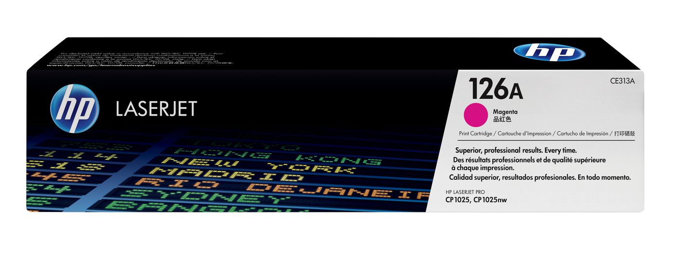 HP Toner 126A – magenta, 1000 Seiten