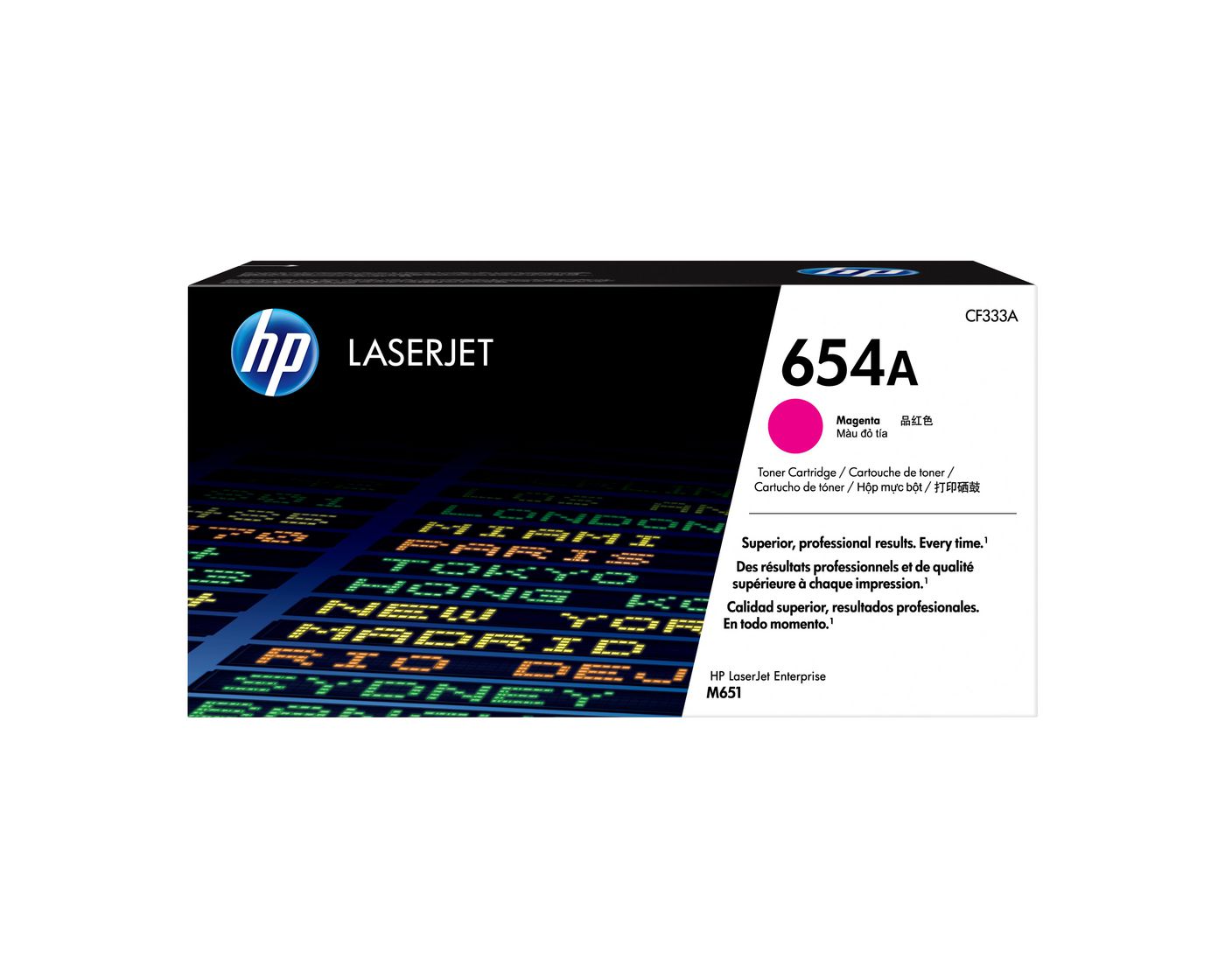 HP Toner 654A – Magenta, 15000 Seiten