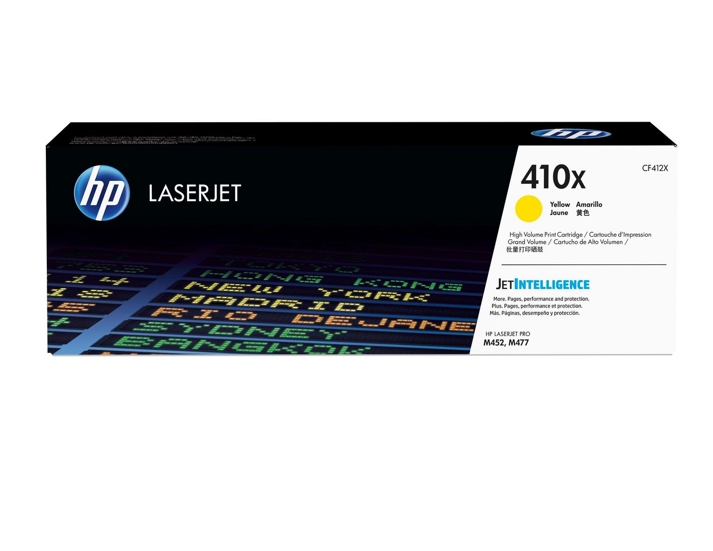 HP Toner 410X – gelb, 5000 Seiten