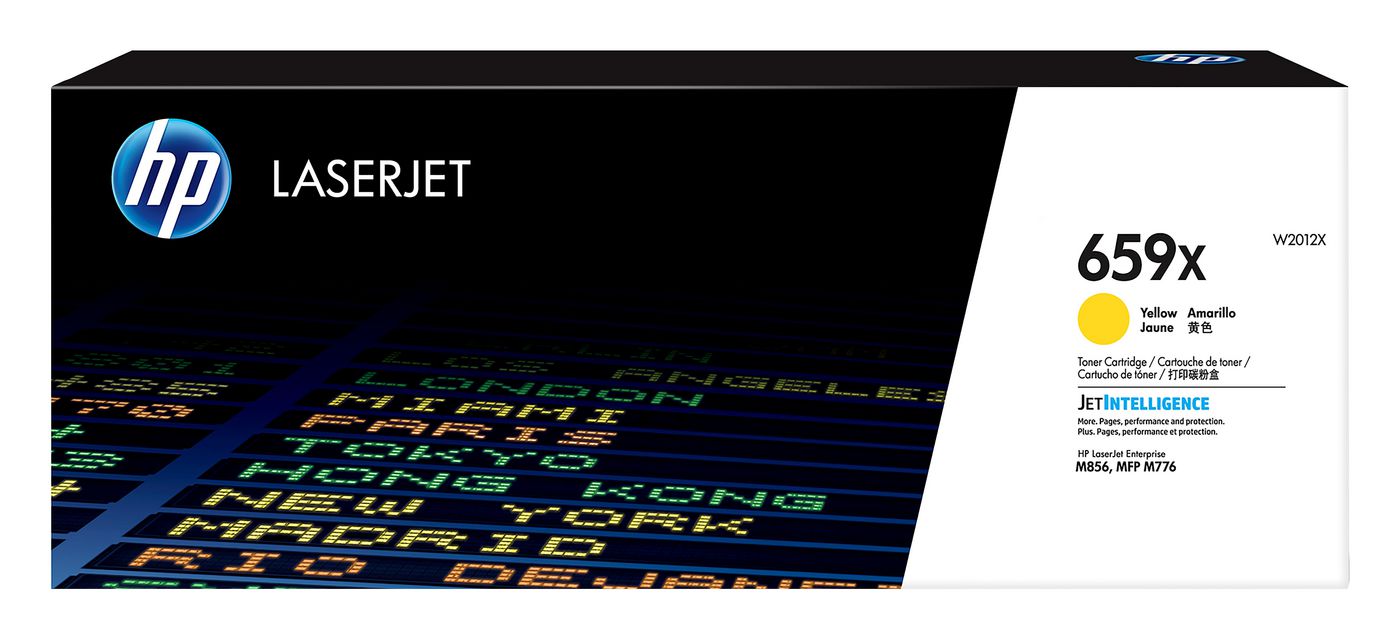 HP Toner 659X – gelb, 29000 Seiten