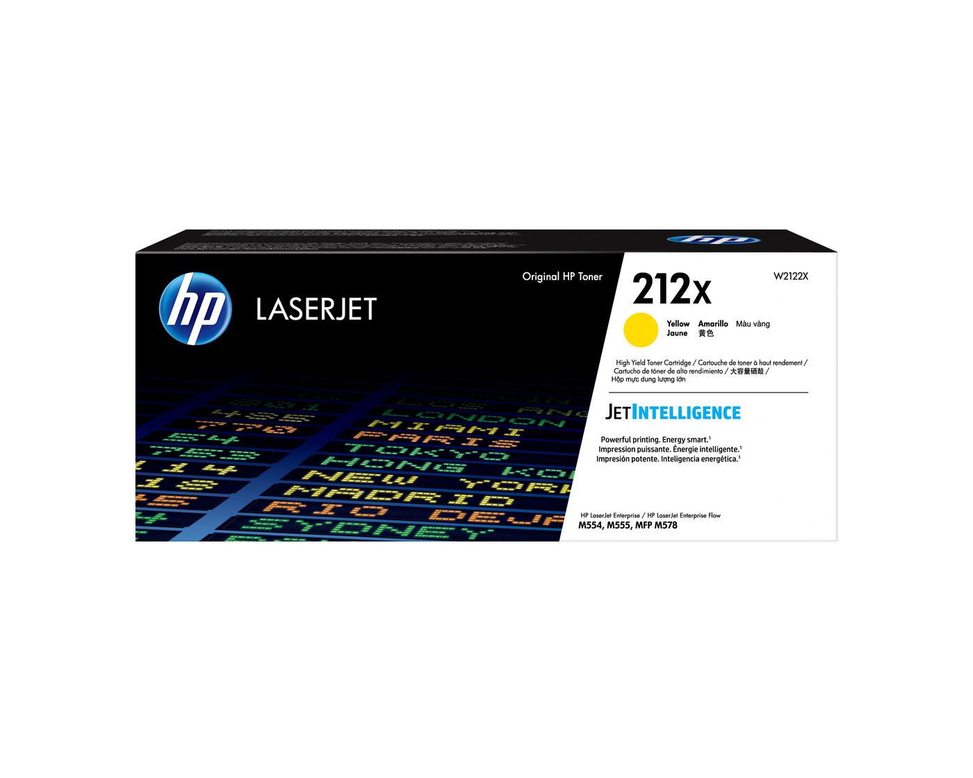 HP Toner 212X – gelb, 10000 Seiten