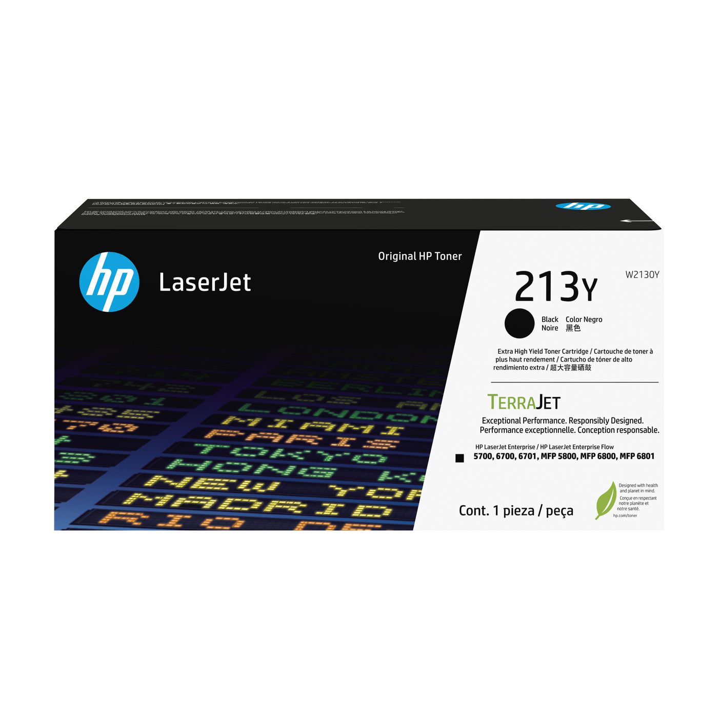 HP Toner 213Y – Schwarz, 18000 Seiten