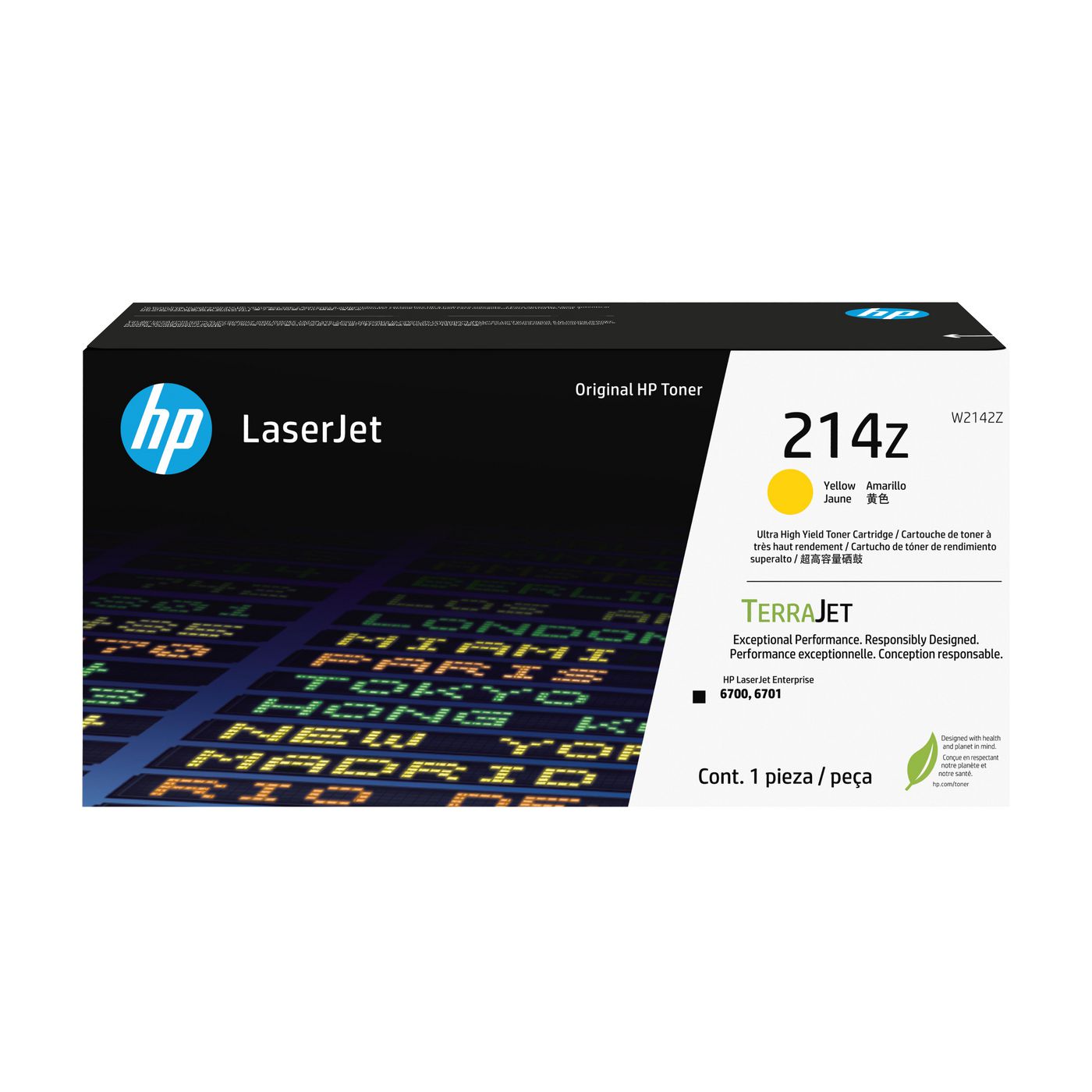 HP Toner 214Z – Gelb
