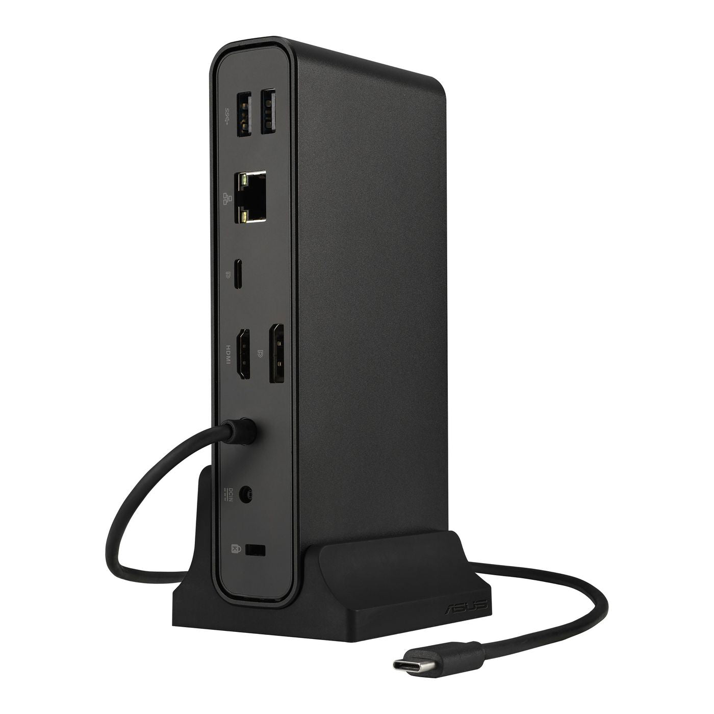 ASUS DC300 Dockingstation – USB-C, 1× DP, 1× HDMI, 3× USB-A, 2× USB-C, 90 W PD, GbE, für Windows/Mac/ChromeOS