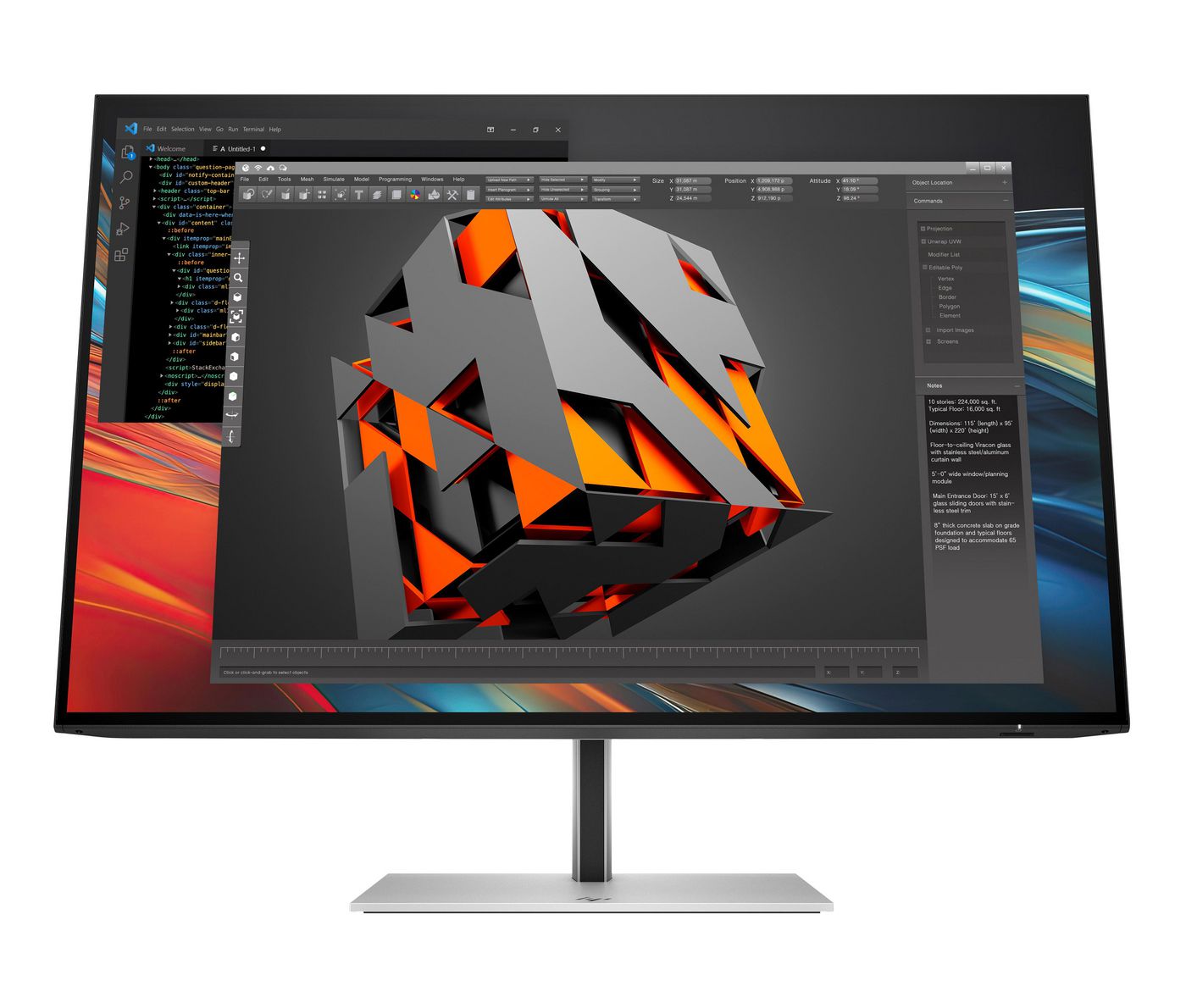 HP Series 7 Pro (724Pn) – Monitor, 24", 1920 × 1200 (WUXGA)