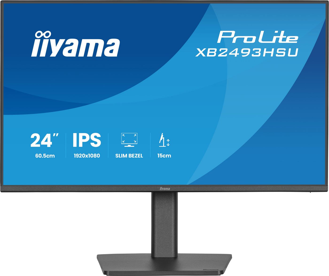 iiyama Monitor, 24" 1920 × 1080 (Full HD), IPS, 120 Hz