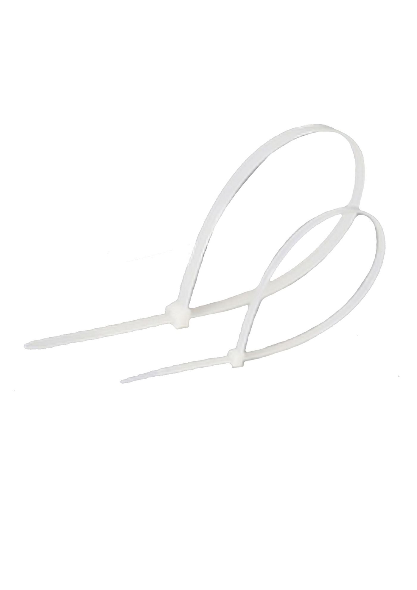 Lanview Kabelbinder 200 × 2,5 mm, weiss