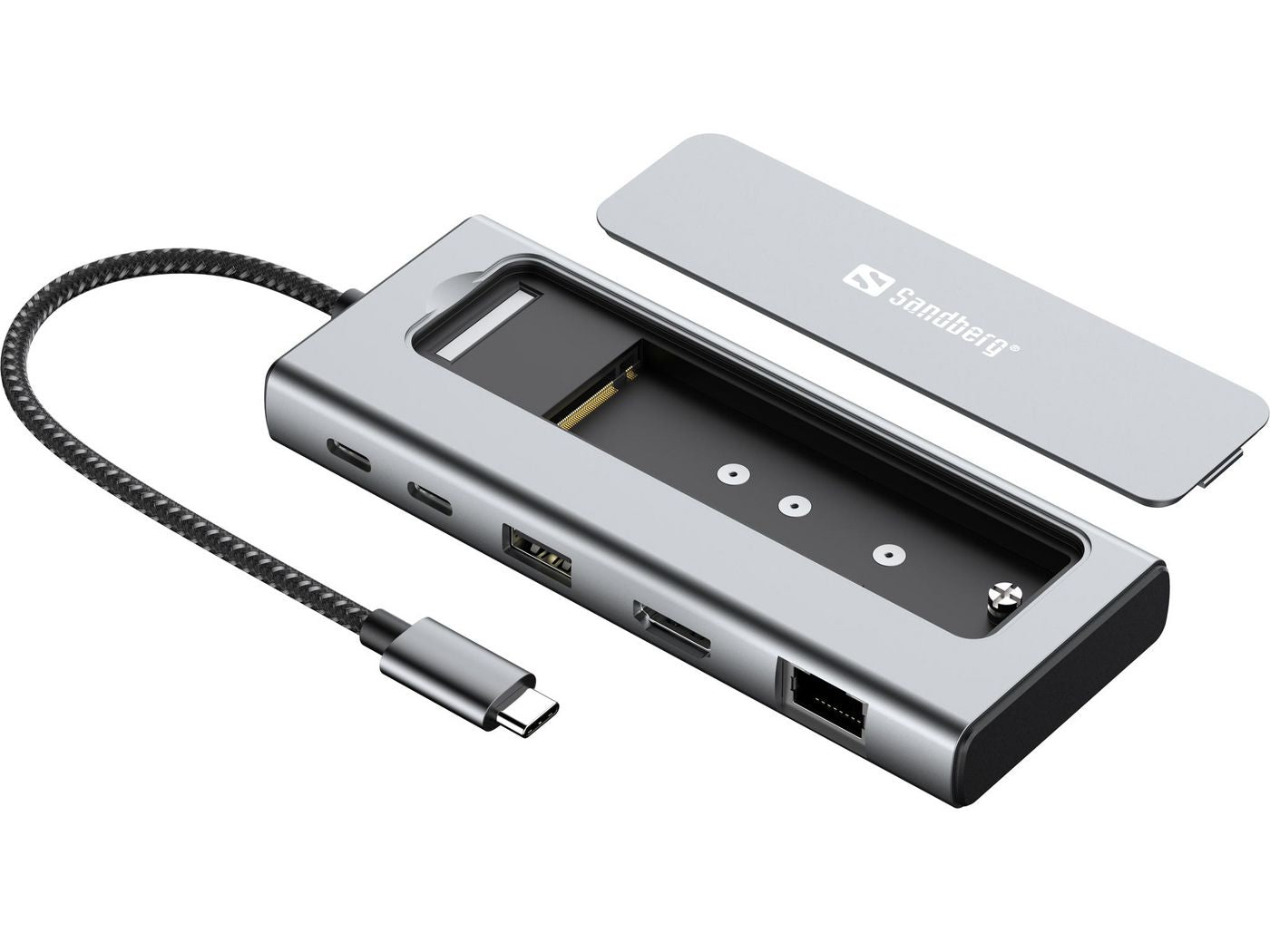 Sandberg 136-82 Multiport-Adapter – USB-C