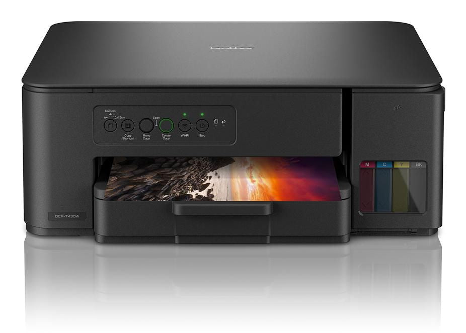 Brother Dcp-T430W – Farbtintenstrahl-Multifunktionsdrucker, A4, 3-in-1, Duplex, WLAN, AirPrint, Mopria