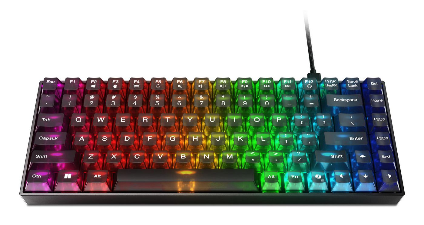 Lenovo Legion K510 Mini Pro – Gaming-Tastatur 75% – mechanisch, RGB – kabelgebunden (USB-A) – QWERTY (US-INT)