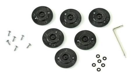 Zebra Halterung 19 mm, 3er-Set – für ZQ500-Serie