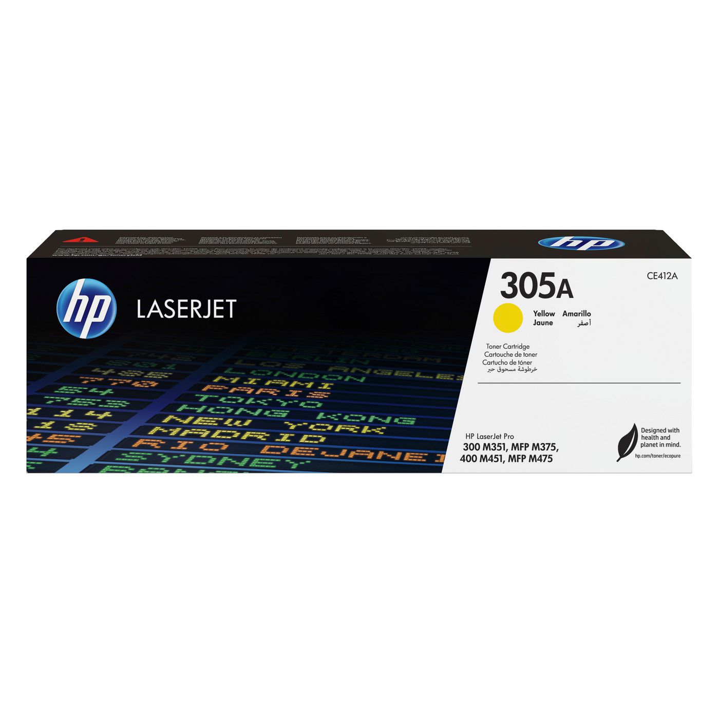 HP CE412A Gelber Toner – Original – 2'600 Seiten – für HP 305