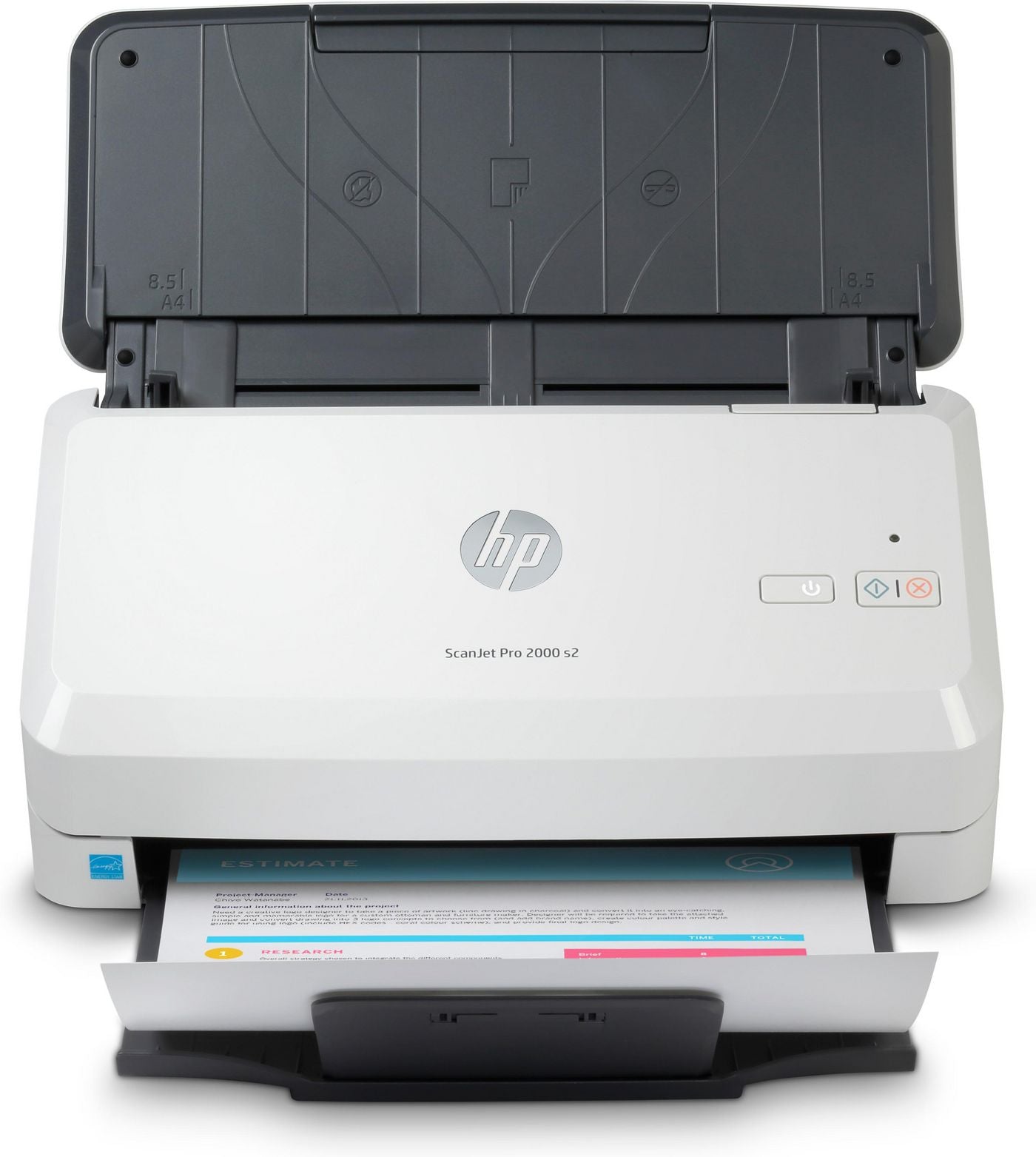 HP ScanJet Pro 2000 s2 – Einzugsscanner, A4, Duplex, ADF 50 Blatt, USB