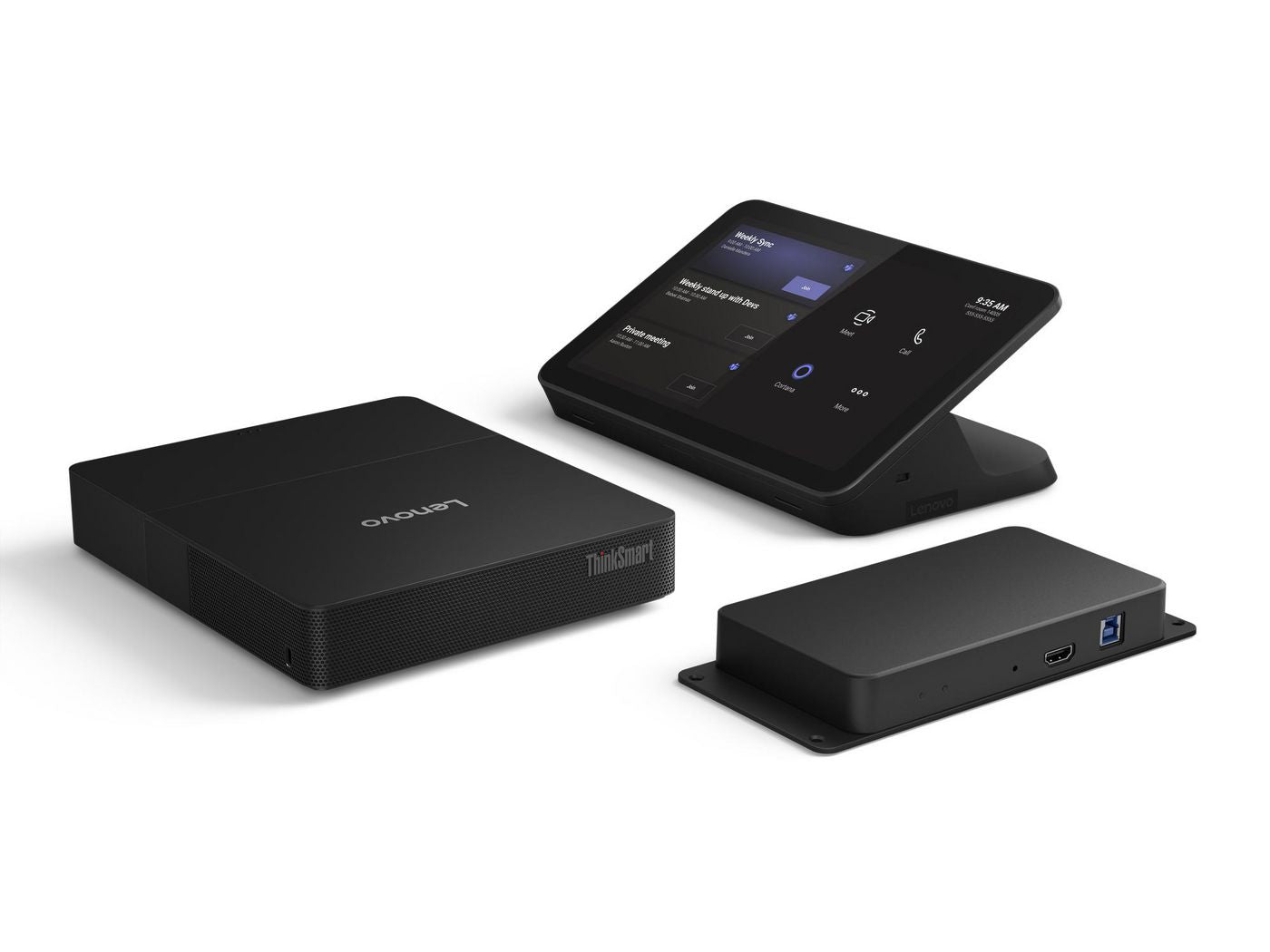 Lenovo ThinkSmart Core Gen 2 – Videokonferenzsystem – 1280 × 800, WLAN/LAN, für Microsoft Teams Rooms, Schwarz