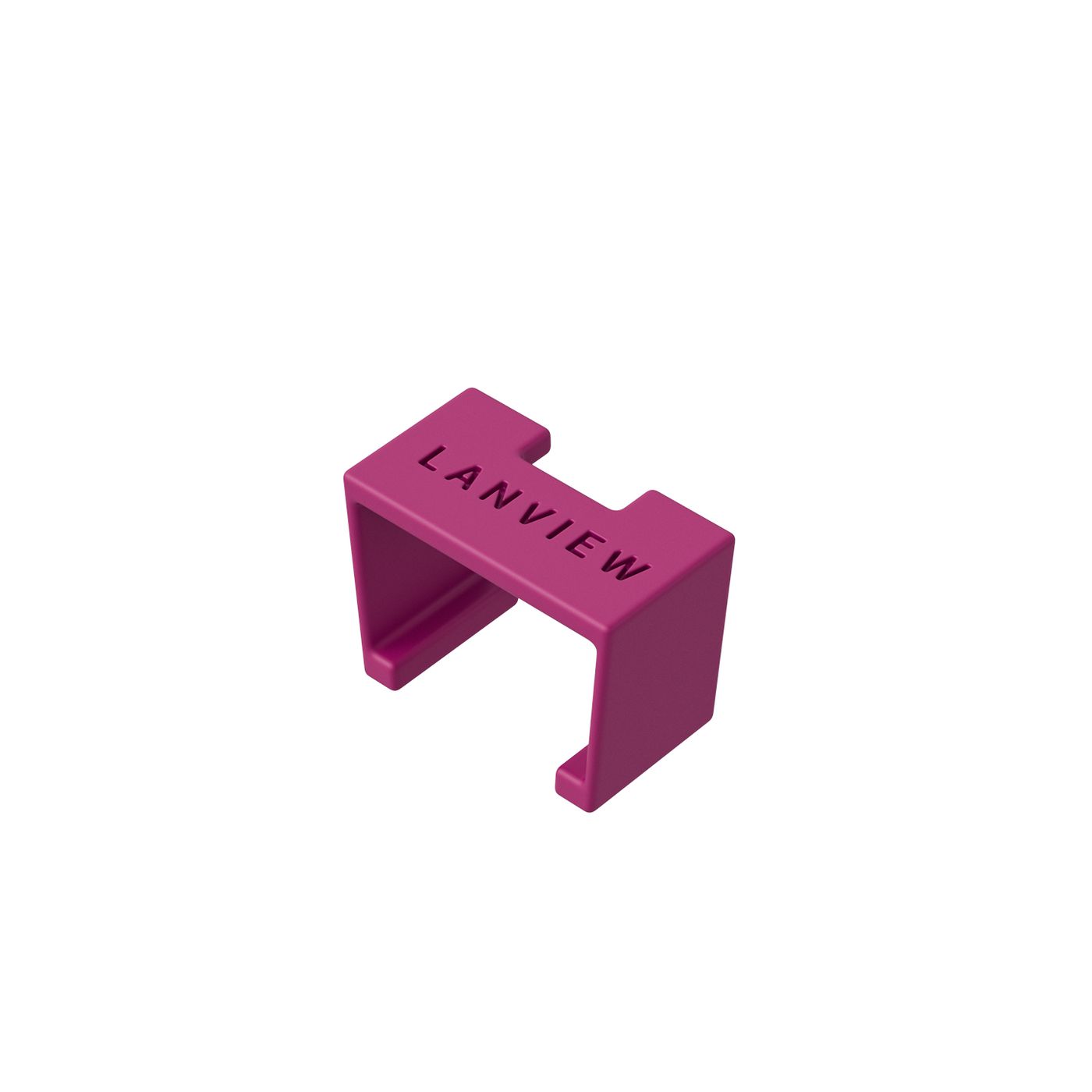 Lanview SmartClicks Kabelclips – Magenta