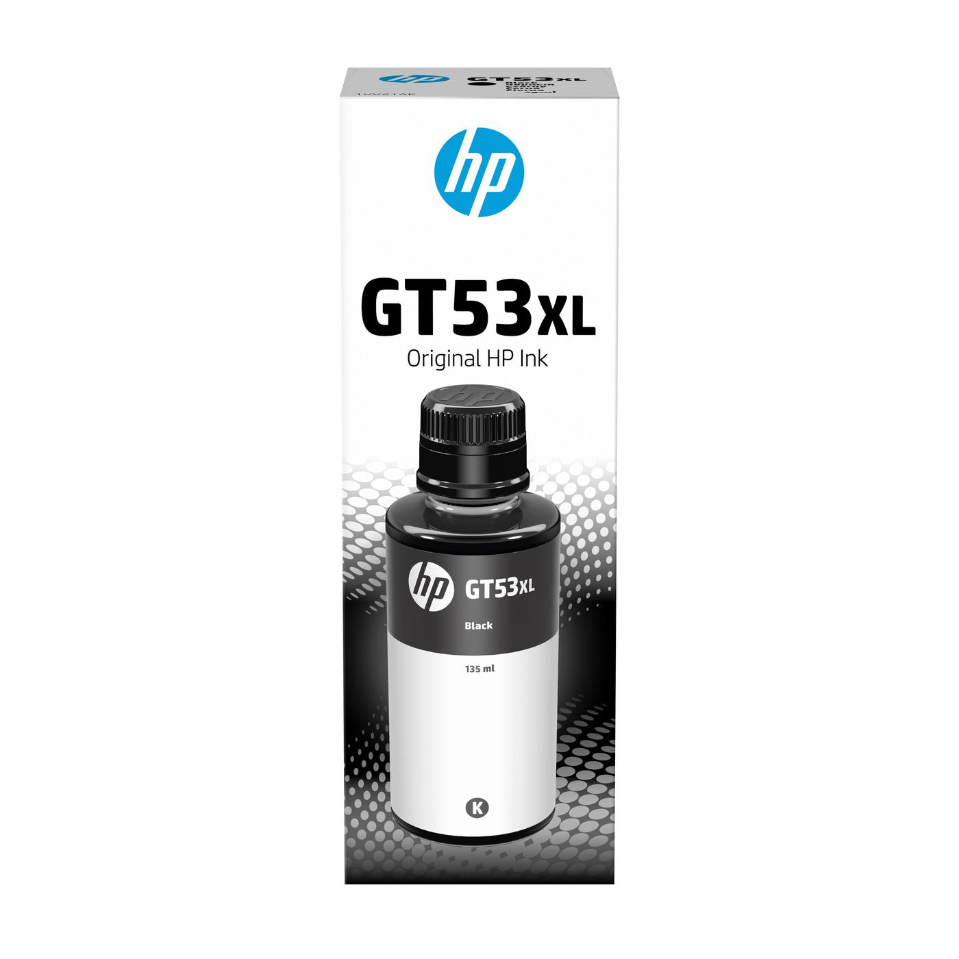 HP GT53 Schwarz Tintenpatrone (Original) – 135 ml