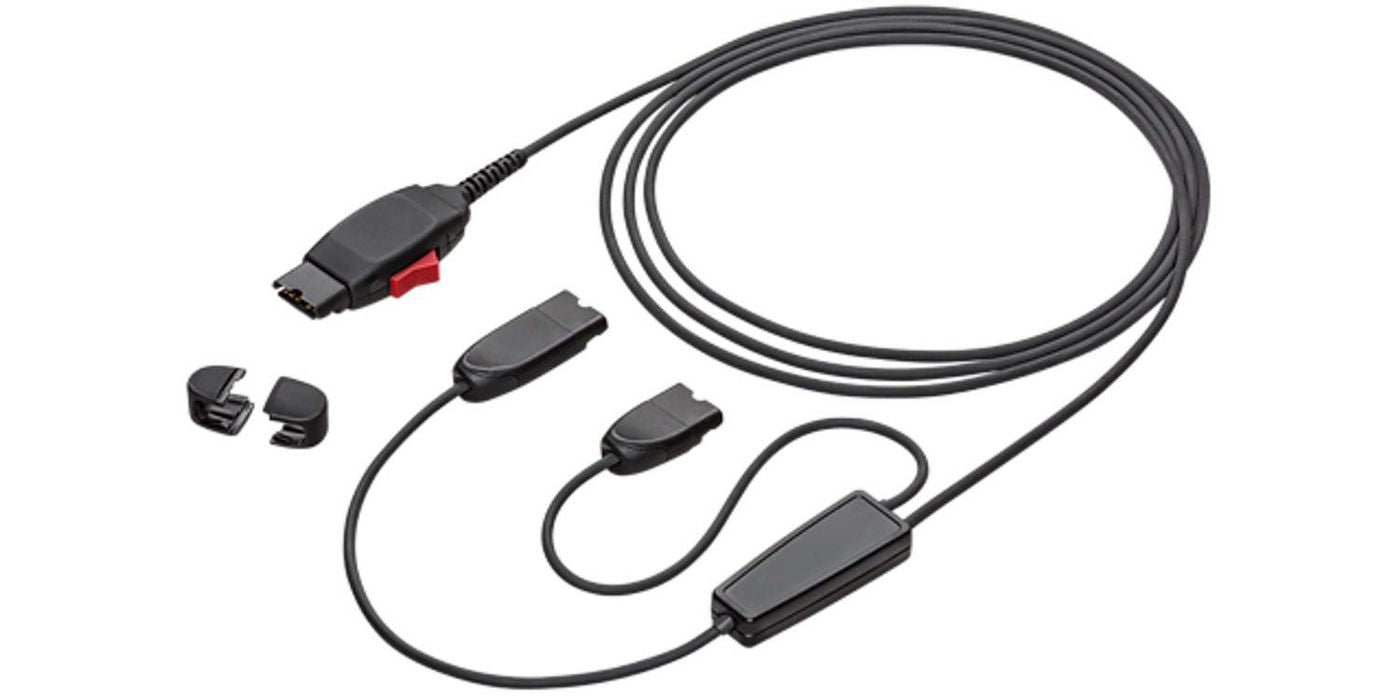 Poly Ersatzkit Y – Adapterkabel – für Digital-Headsets (QD Lock)