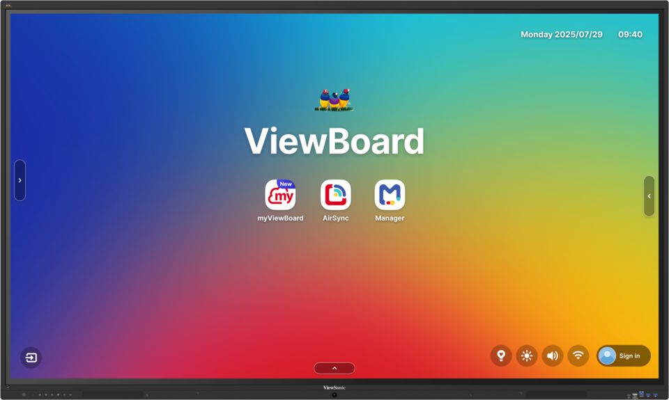Viewsonic IFP8641-1-1C – 86" Touch, 3840 × 2160 (4K)