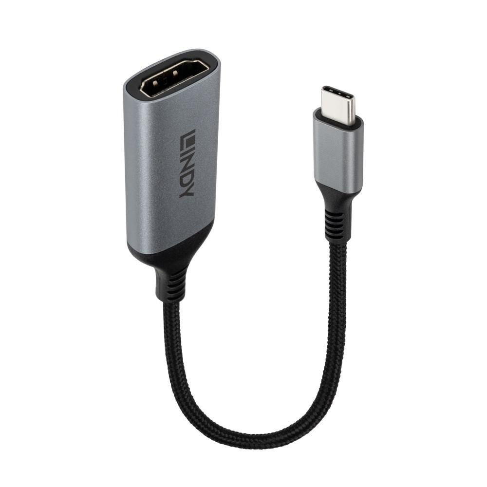 Lindy USB-C-zu-HDMI-Adapter – 8K (7680 × 4320) @ 60 Hz
