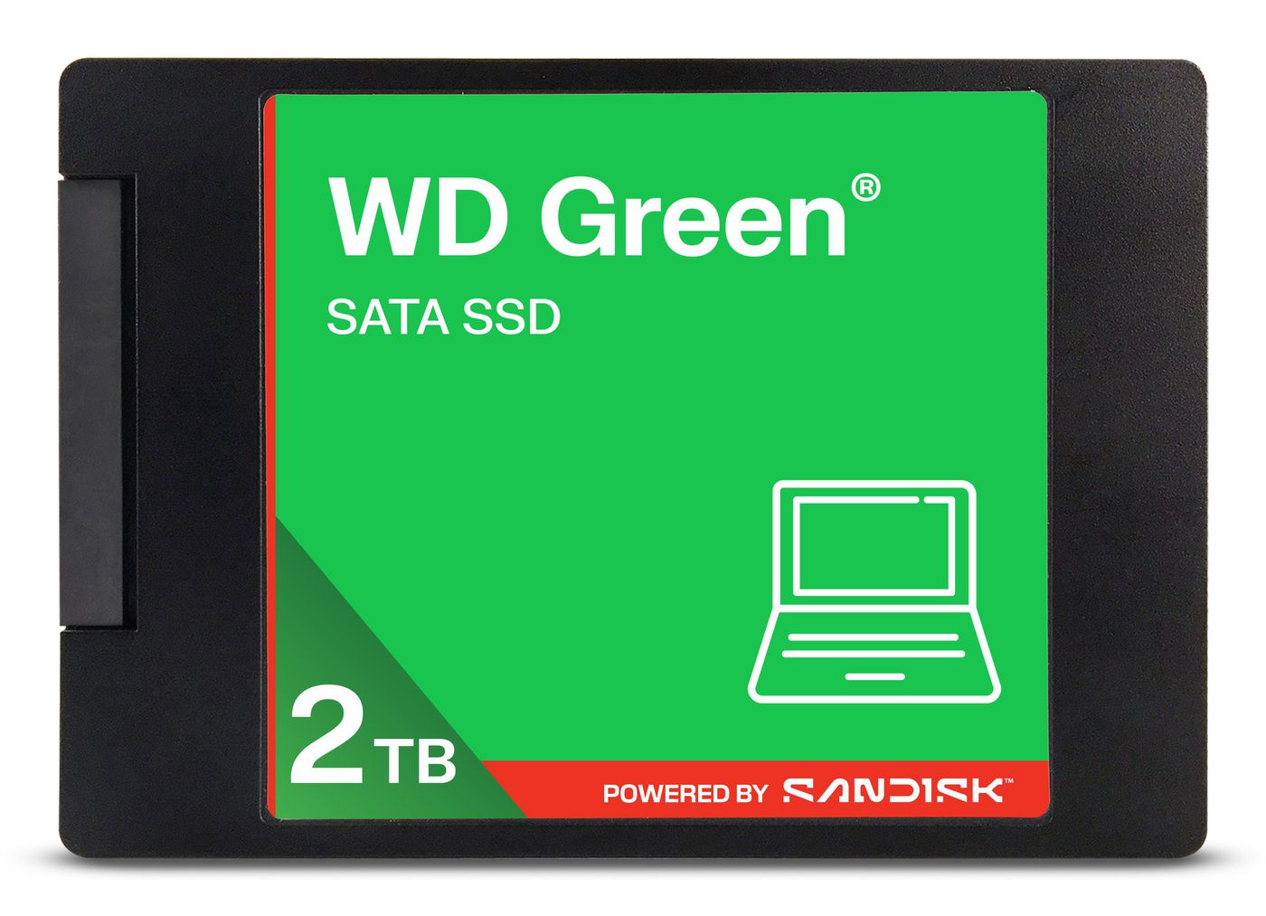 Western Digital WDS100T5G0A – 2 TB, 2,5" SATA III SSD – 545 MB/s, 3D NAND – für PC