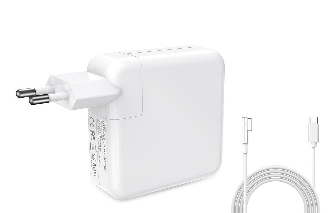 Coreparts USB-C Netzteil 61 W – 5–20 V, 3,05 A – für Apple MacBook (MagSafe-1)