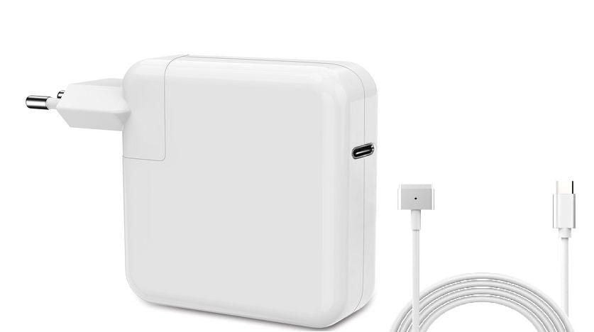 Coreparts 96 W Netzteil für Apple MacBook – PD, 20 V/4,8 A – mit MagSafe2-Kabel, Weiss