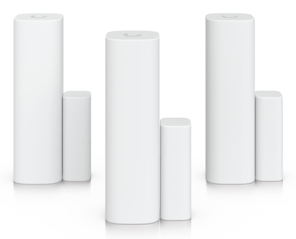 Ubiquiti Tür-/Fensterkontakt, Funk, CR123A – Weiss (3er-Pack)
